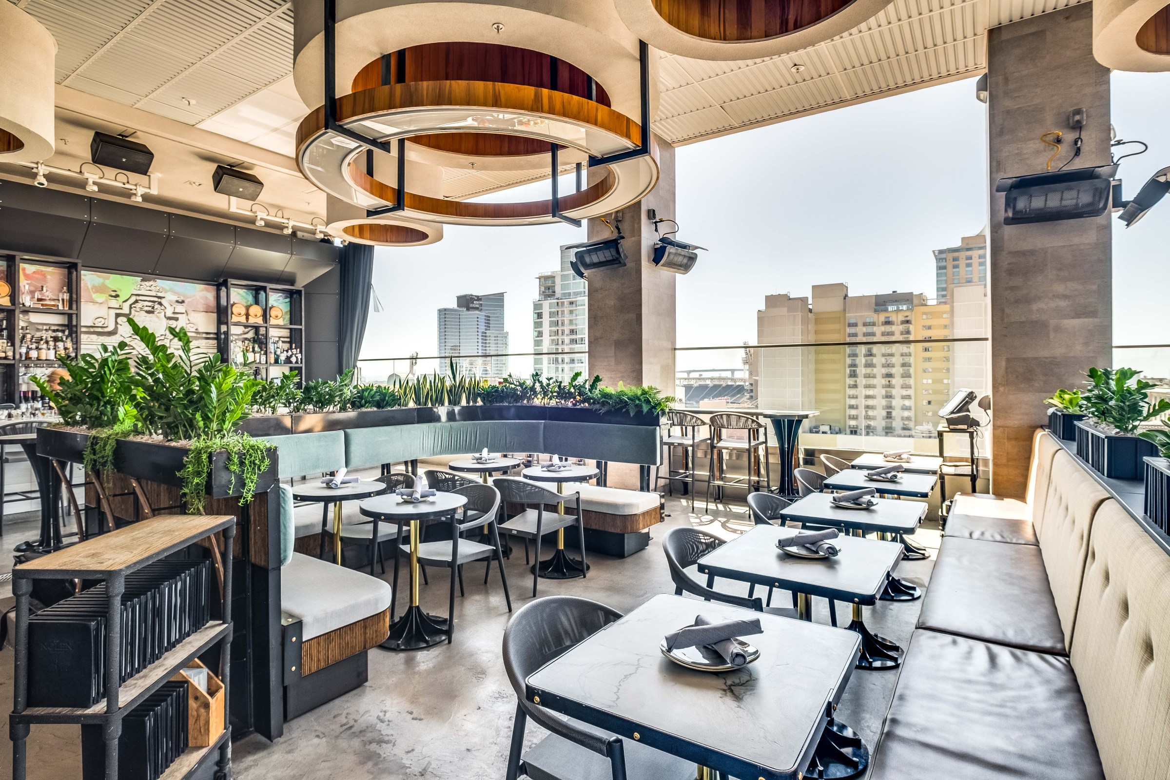 downtown rooftop bars